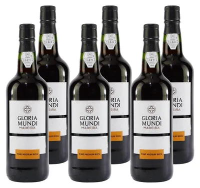 Produktbild von Gloria Mundi Madeira -Fine Medium Rich- (6 x 0,75L)
