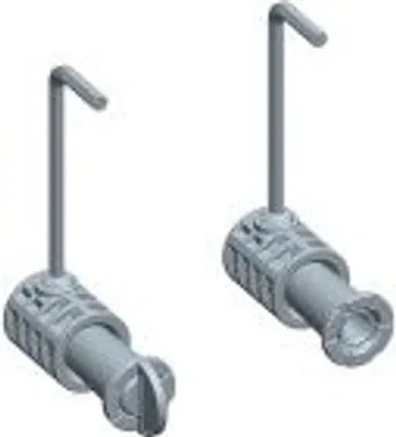 Produktbild von VITRA 310890YP1TE Montageset V-Fit Ersatzteil Wand-WC