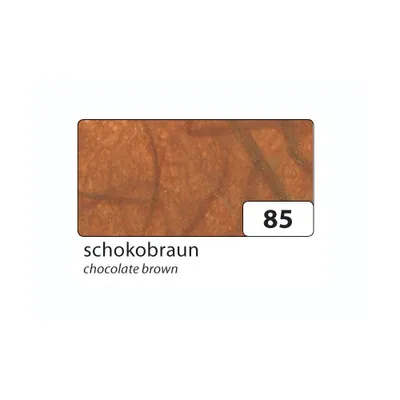 Produktbild von Folia Stroh-Seide 48,5X66Cm Schokobraun (Dunkelbraun)