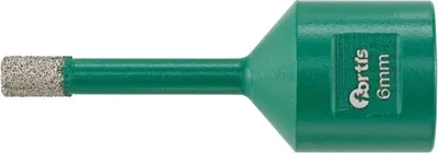 Imagen del producto de Broca de diamante Fortis, 6 x 60 mm, rosca M14, con lubricante refrigerante, código: 4063726007841