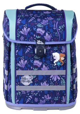 Produktbild von McNeill Frozen II, Pencil pouch, Federmäppchen, Schultasche, Sporttasche, Mädchen, Rucksack, 22 l, Fronttasche, Seitentasche, Mehrfarbig