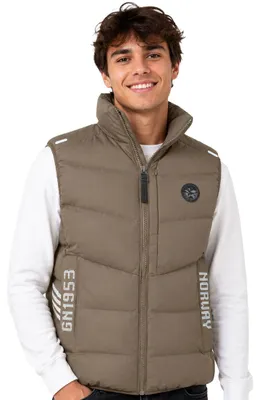 Productafbeelding van Geographical Norway heren vest VINCENNT, olijgroen, maat L (WZ8360H/GN-KAKI)