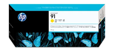 Produktbild von HP 91 Yellow Ink Cart/Vivera Ink