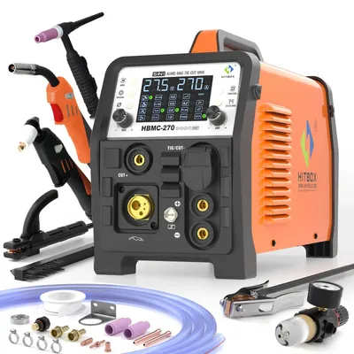 Produktbild von Schweißgerät – 6-in-1 Multifunktionsgerät – 250A, 220V – Für Gas und gasfreies Schweißen – Plasmaschneider