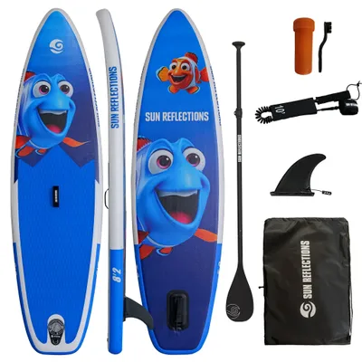 Immagine prodotto di SUP gonfiabile per bambini Sun Reflections Kids 8'2" Blu