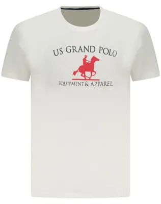 Immagine prodotto di US GRAND Herren-T-Shirt mit kurzen Ärmeln, weiß