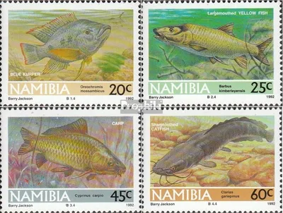 Produktbild von Briefmarken Namibia - Südwestafrika 1992 Mi 719-722 (kompl.Ausg.) FDC Südwasserfische