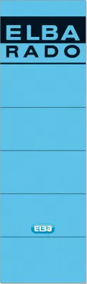 Produktbild von Elba Spine Label for Lever Arch Files 190 x 59 mm Blue, 5,9 cm, 19 cm