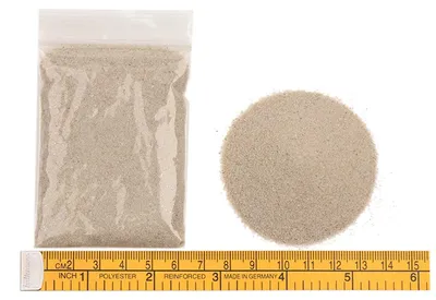 Produktbild von NKlaus Räucherkohle-Zubehör: Dekosand Natur, 0,1–0,4 mm, 500 g