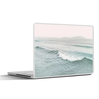 Produktbild von MuchoWow® Laptop Aufkleber Sticker Cover Meer - Wellen - Natur - Wasser 40x30 cm - Laptop Dekoration - Selbstklebend