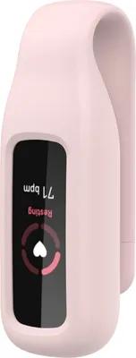 Produktbild von Strap-it Fitbit Luxe Silikonclip (Rosa)