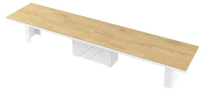 Produktbild von Design Esstisch Tisch HEK-111 XXL ausziehbar 180 bis 468 cm