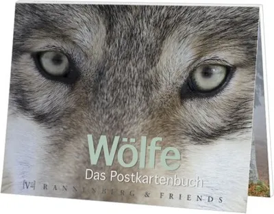 Produktbild von Postkartenbuch Wölfe Postkartenbücher Ansichtskarte Postkarte Wolf Tiere Wald
