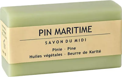 Image de Savon du Midi, Beurre de karité et savon de pin, 100g