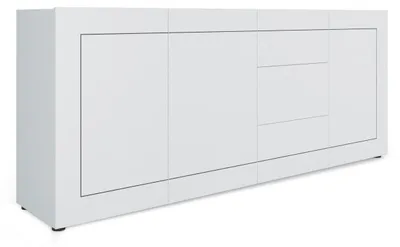 Immagine prodotto di Madia 3 Ante e 3 Cassetti 200x40x83,5 cm Elios Bianco Lucido