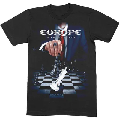 Productafbeelding van Europa - T-shirt voor dames en heren, maat S - Zwart