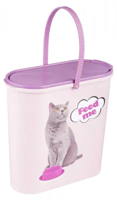 Produktbild von 6L Tierfutterbehälter Futterbox Vorratsbehälter Container Aufbewahrungsbox Katze