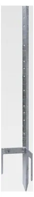 Produktbild von Verzinkter Metallpfahl, 120 cm