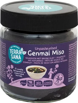 MISO GENMAI (PASTA Z SOI I RYŻU BRĄZOWEGO) BIO 350 g - TERRASANA