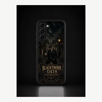 Produktbild von Samsung S23 Plus Hülle Handyhülle Schutzhülle Case mit Schwarzdorn Motiv – LUNØIR ©