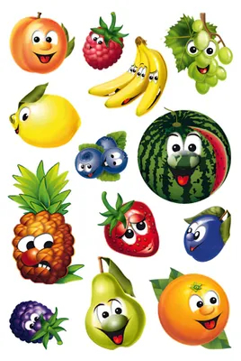Produktbild von HERMA Sticker MAGIC "Früchte" Wackelaugen 1 Blatt à 13 Sticker