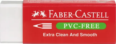 Produktbild von FABER-CASTELL Radiergummi PVC-FREE weiß, 1 St.