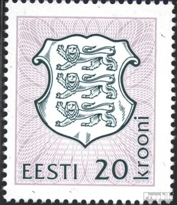 Produktbild von Briefmarken Estland 1993 Mi 212 (kompl.Ausg.) postfrisch Staatswappen