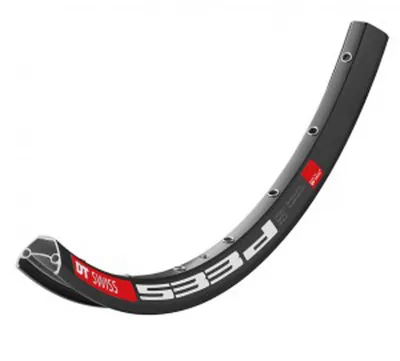 Produktbild von DT Swiss Felge 533D 26" 32 Loch Schwarz - robuste Enduro-Felge für harte Trai...