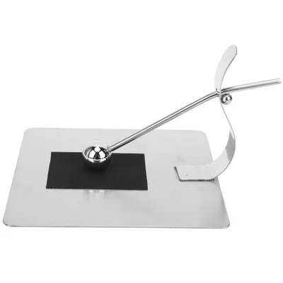Produktbild von Flacher Papierhandtuchhalter, Namenskartenhalter, Nachrichtencliphalter, Namenskartenhalter aus Edelstahl, Bürobedarf