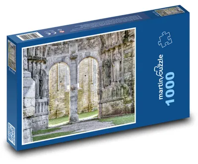Zdjęcie produktu dla Puzzle 1000 Średniowieczna architektura kościelna - martinpuzzle