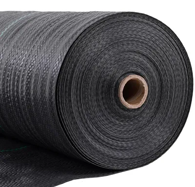 Obrázok produktu pre Záhradná fólia – protiplevelová tkanina – 1,1 x 50 m – 110 g/m² – s 50 zemnými kotvami – polypropylén – čierna