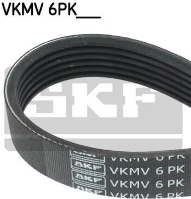Produktbild von SKF Keilrippenriemen 995mm passend für MERCEDES-BENZ T1 Kasten (602) VKMV 6PK995