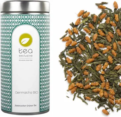 Produktbild von Genmaicha BIO, Japanischer Grüner Tee, Japan, 100g