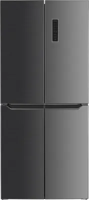 Produktbild von Wolkenstein W-CD 362 NFD E IX Cross Door Kühl-Gefrierkombination, 362 L, NoFrost, Display mit Touch Control, Freistehend, Nur 39 dB