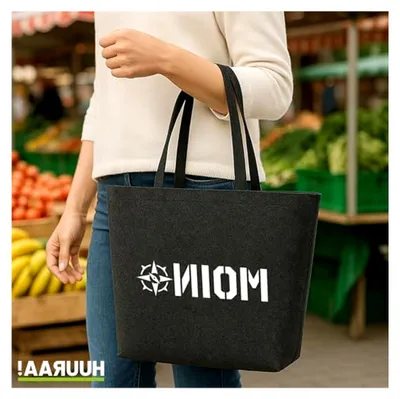 Produktbild von Filzshopper Moin Kompass 22 Liter Filztasche Geschenkidee