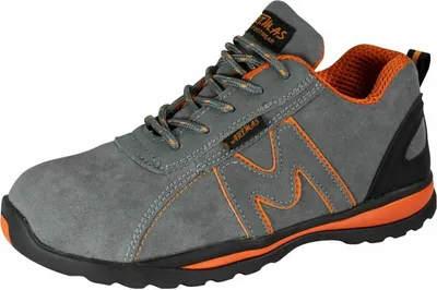 Produktbild von Arbeitsschuhe BSport 3G moderne Halbschuhe aus Wildleder grau 40