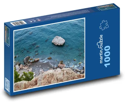 Obrázok produktu pre Puzzle 1000 Pobrežie s kameňmi a morom - martinpuzzle