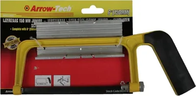 Produktbild von Mini 150mm Eisensäge Metallsäge Schneidlade Gehrungslade Sägeblatt