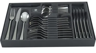 Produktbild von Solex Karina Besteckset 30 teilig für 6 Personen in Besteckbox