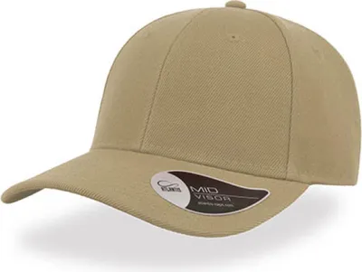 Immagine prodotto di Atlantis BEAC | Cappello Beat a 6 pannelli - Chiusura in PVC - Colore: Khaki - Taglia: Unica