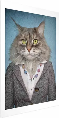 Produktbild von Posterpapier Poster - Lady Cat 29.7x42 cm Tiere g-B-0128-ao-a