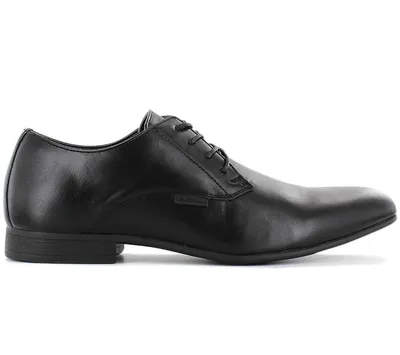 Image de BEN SHERMAN Amersham - Chaussures Oxford pour hommes, modèle business, couleur noire, référence BEN3155-BLACK, taille : EU 44, UK 10