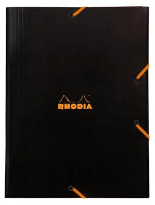 Produktbild von Rhodia  Sammelmappe 24x32cm schwarz