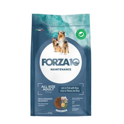 Zdjęcie produktu dla Forza10 Maintenance All Breeds bogata w rybę z ryżem 12kg