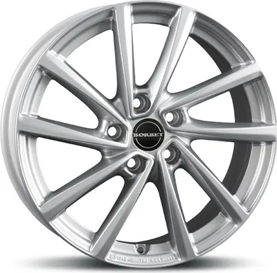 Immagine prodotto di V 7x16 ET48 5/112 66,5 cristallo argento argento brillante