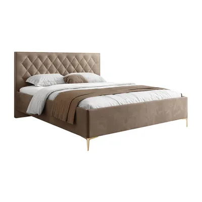 Productafbeelding van Gestoffeerd bed INEZ met bedopslag, 160x200, bekleding Royal Velvet 176