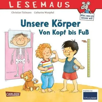 Immagine prodotto di LESEMAUS 167: Unsere Körper - Von Kopf bis Fuß