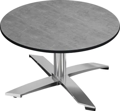 Produktbild von CPTG | Bistro Loungetisch | Ø:H 60 x 39 cm | Beton / Aluminium | Zusatzgewicht | Bistro Loungetisch Gastro Tisch