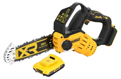 Obrázek produktu pro Akumulátorová prořezávací pila DeWalt DCMPS 520 N 18 V 20 cm bez kartáčů + 1x akumulátor 2,0 Ah - bez nabíječky