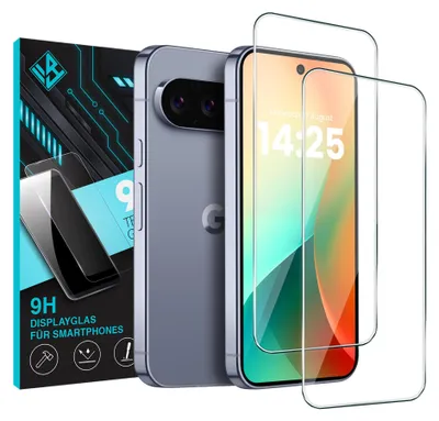 Produktbild von 2x 9H Schutzglas Displayschutzfolie für Google Pixel 10 Pro XL Displayglas Displayschutz Glas Panzerfolie Schutzglasfolie
